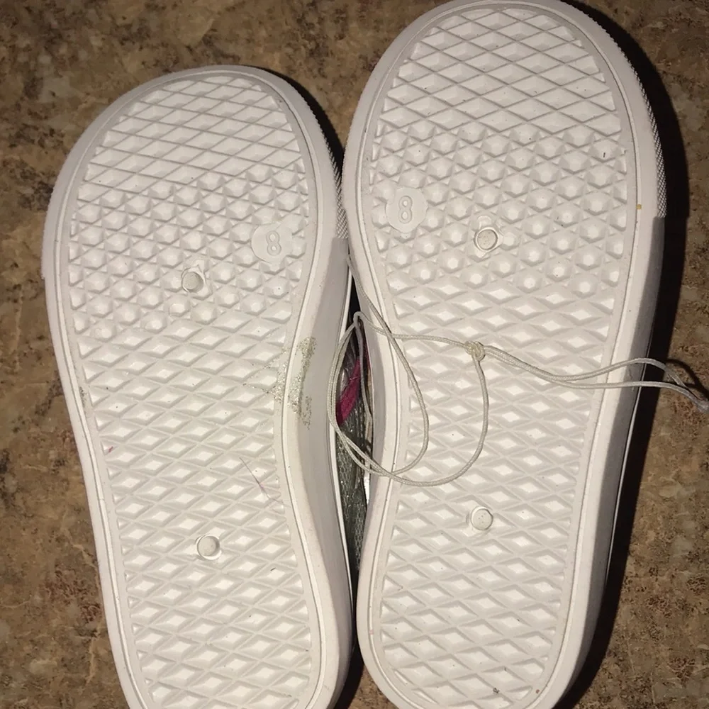 NWOT Girl’s Sparkly Slip-On Shoes